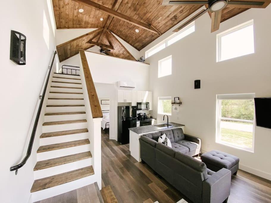 Modern Smoky Mountain Tiny House Appartement Pigeon Forge Buitenkant foto