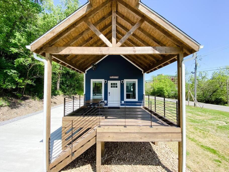 Modern Smoky Mountain Tiny House Appartement Pigeon Forge Buitenkant foto